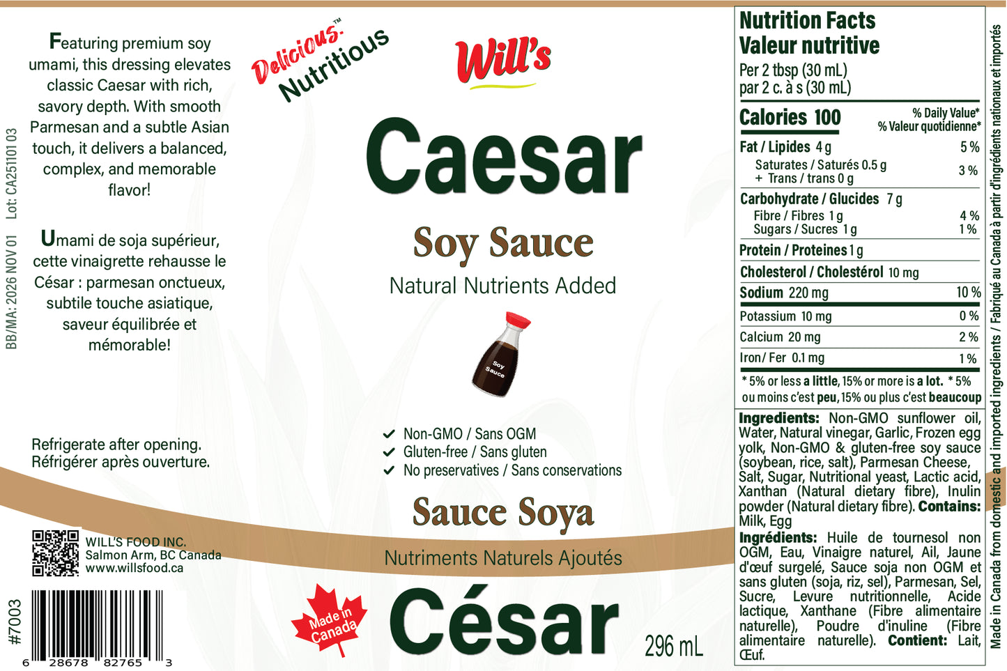 Soy Sauce Caesar