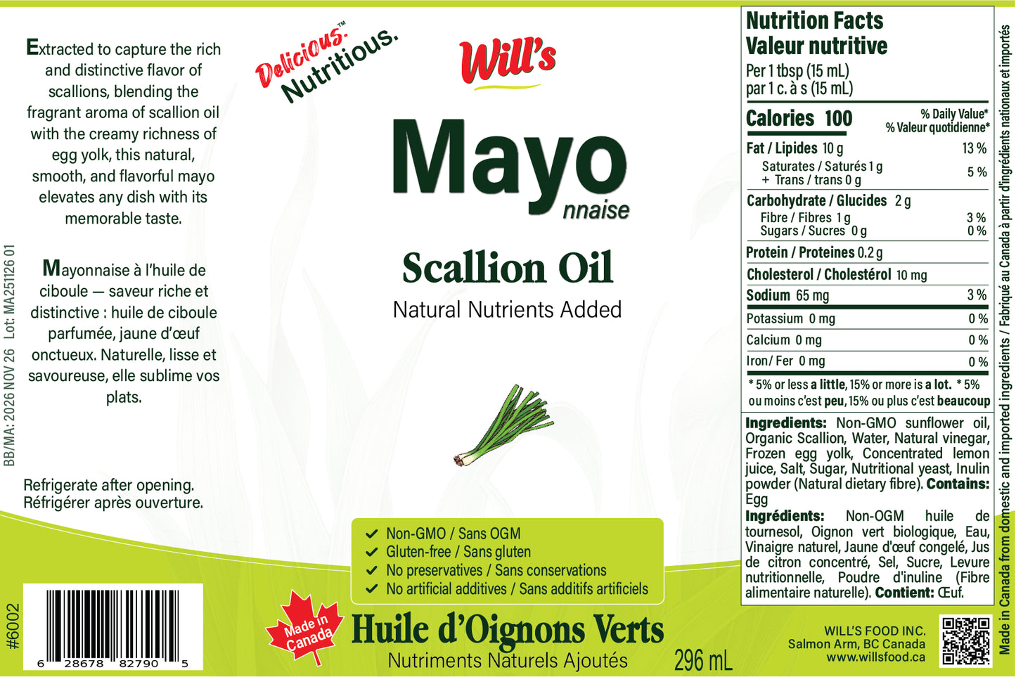 Scallion Mayo