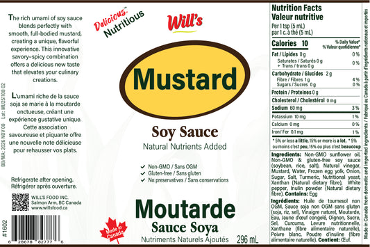 Soy Sauce Mustard