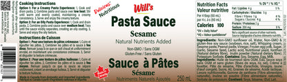Roast Sesame Pasta Sauce