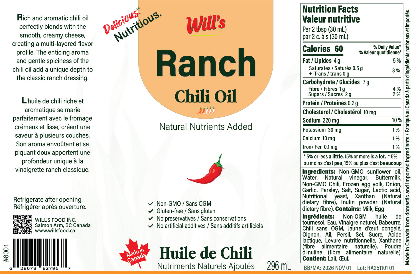Chili Oil Ranch