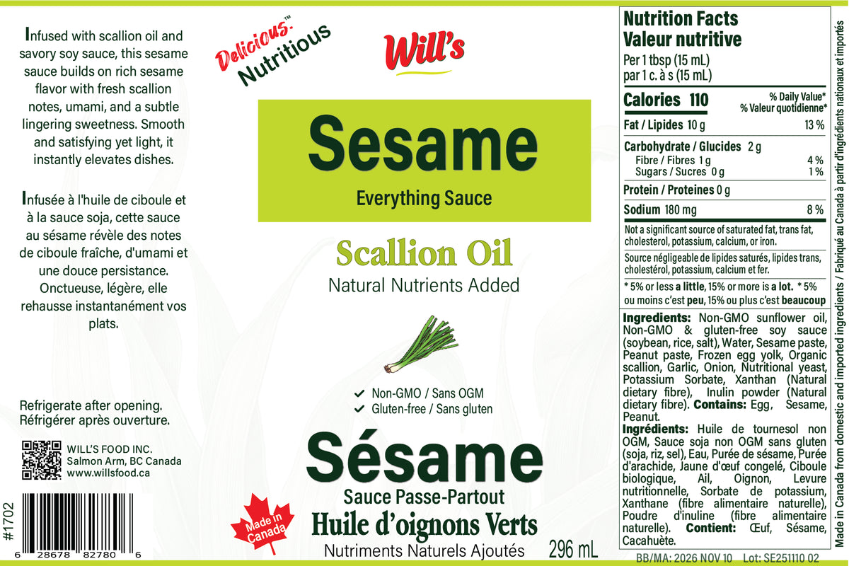 Scallion Sesame Sauce