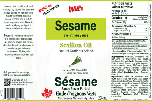 Scallion Sesame Sauce