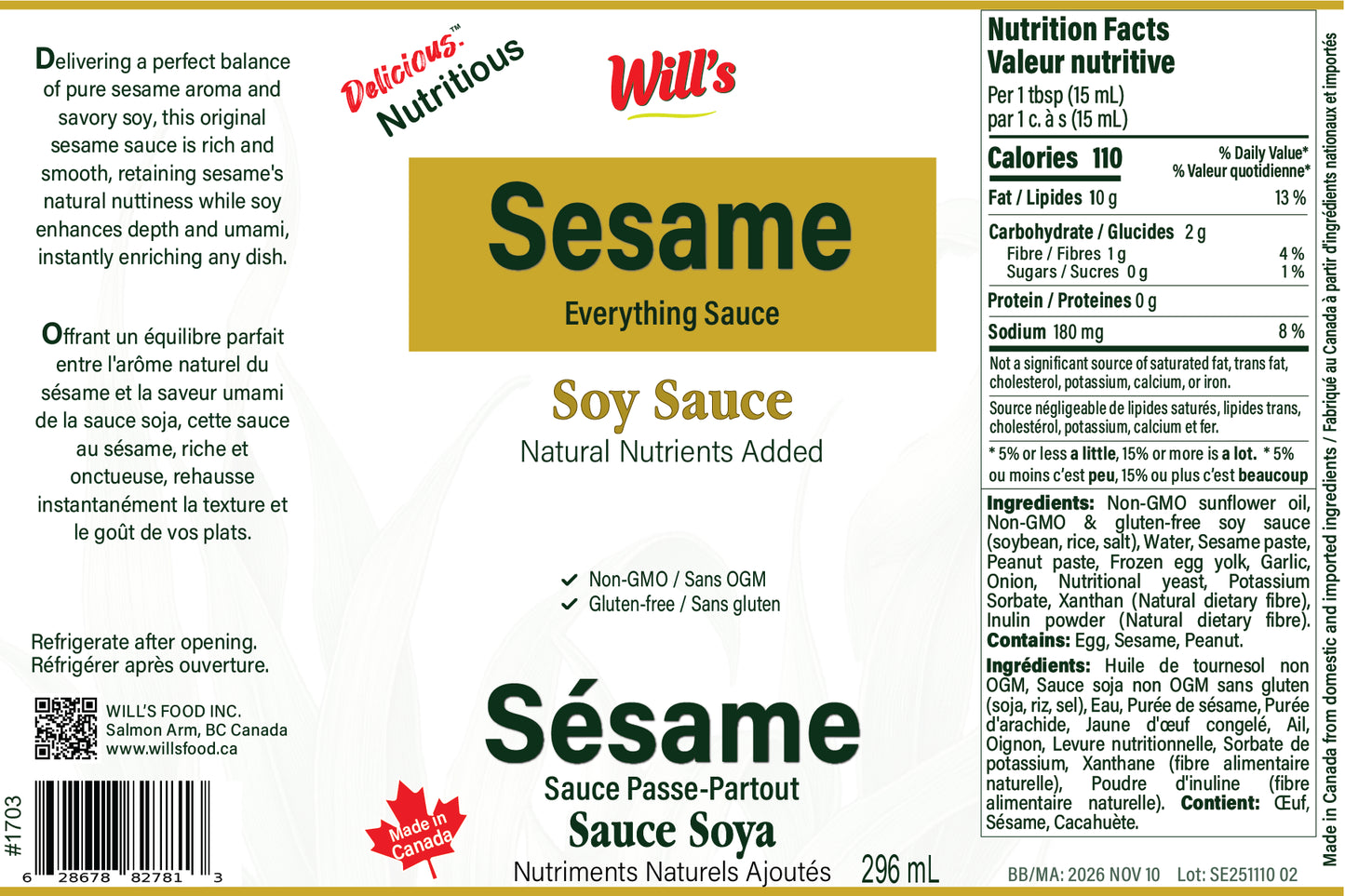 Original Sesame Sauce