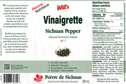 Sichuan Pepper Vinaigrette